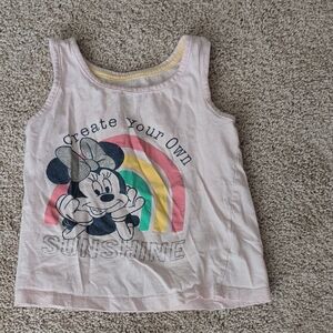 Disney Minnie Mouse Pink Tank Top for Kids